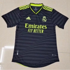 22-23 Real Madrid second away jacquard style
